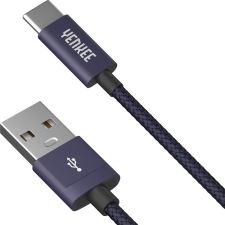 YENKEE YCU 301 BE 1 méteres USB A 2.0 / USB C type kábel kábel és adapter