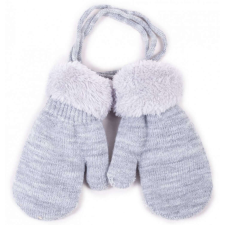 Yo! Bébi téli kesztyű 10 cm - Szürke gyerek kesztyű