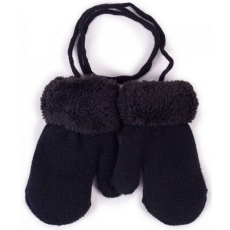  Yo! Bébi téli kesztyű 12 cm - Fekete