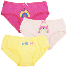 Yo Club kislány alsó 3 db 98/104 - sárga/pink/rózsaszín gyerek alsó