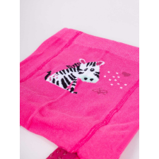 Yo Club! Pamut Harisnyanadrág csúszásgátlós - Pink Zebra 80/86 gyerek harisnya