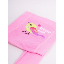 Yo Club! Pamut Harisnyanadrág - Rózsaszín Madaras 68-74 gyerek harisnya