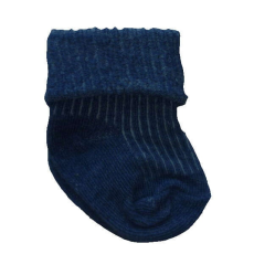 Yo! Yo! Baby pamut zokni - s.kék 0-3 hó