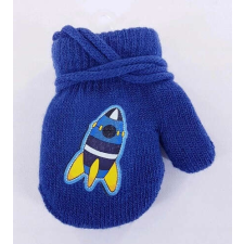 Yo! Yo! Bébi kesztyű 10 cm - Kék/űrhajós baba kesztyű