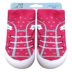 Yo! YO! Lány zoknicipő 21-es rózsaszín fűzős