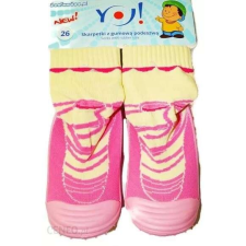 Yo! YO! Lány zoknicipő 24-es rózsaszín gyerek cipő