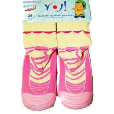 Yo! YO! Lány zoknicipő 26-os rózsaszín gyerek cipő