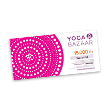 Yoga Bazaar Ajándékutalvány 15.000Ft - LETÖLTHETŐ jóga felszerelés