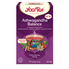  Yogi Bio Egyensúly Ashwagandha Tea 17 db gyógytea