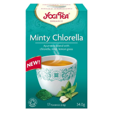 Yogi BIO Mentás tea chlorella algával 17x2g Yogi Minty Chlorella vitamin és táplálékkiegészítő