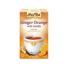 YOGI BIO NARANCSOS GYÖMBÉR TEA 17 DB tea