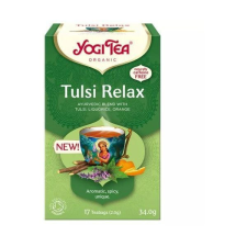 Yogi bio pihentető tulsi tea 17x2g gyógytea