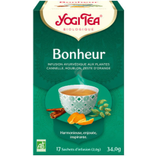 Yogi BIO Ragyogó hangulat tea 17x2g Yogi Bonheur gyógytea