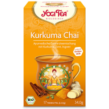 Yogi bio tea kurkumás chai 34 g gyógytea