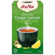 Yogi bio tea zöld tea gyömbérrel citrommal 31 g gyógytea