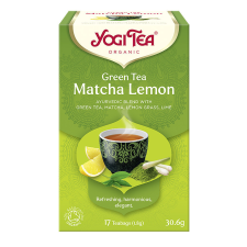 Yogi BIO Zöld tea matcha-citrom 17x1,8g Yogi Green Tea Matcha Lemon tea