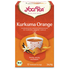 Yogi Tea® Kurkuma narancs bio tea tea