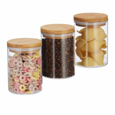 YOKUNA Üveg Tároló Szett 600 ml / db papírárú, csomagoló és tárolóeszköz