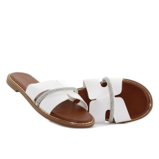  Yolera - Diamond Slip fehér női papucs Méret:37
