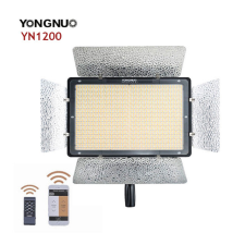 yongnuo YN1200 RGB LED Színes Videó Lámpa -72W 9300LM 3200-5600K RGB Light stúdió lámpa
