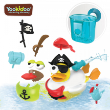  Yookidoo fürdőjáték-építsünk kalózt! fürdőszobai játék