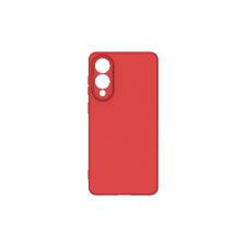 YOOUP Alpha Samsung Galaxy S25 Edge selymes tapintású gumis tok - Piros tok és táska