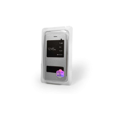 YOOUP Clear View Huawei P10 Lite oldalra nyíló tok HCF züst tok és táska