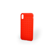 YOOUP Fonott mintás TPU telefontok iPhone X/XS piros tok és táska