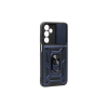 YOOUP Hybrid Armor Camshield Samsung Galaxy A35 5G A356b ütésálló hátlap, tok kameravédővel, Kék