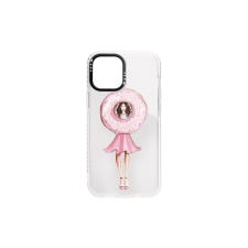 YOOUP IPHONE 11 PRO 5.8 MINTÁS TOK DONUT GIRL FEHÉR tok és táska
