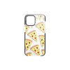 YOOUP IPHONE 12 / 12 PRO 6.1 MINTÁS TOK PIZZA FEKETE