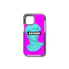 YOOUP IPHONE 12 MINI 5.4 MINTÁS TOK SAVAGE FEKETE tok és táska