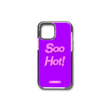 YOOUP iPhone 12 Pro Max Mintás Tok Soo Hot Fekete tok és táska