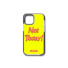 YOOUP IPHONE 13 6.1 MINTÁS TOK NOT TODAY FEKETE tok és táska
