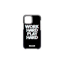 YOOUP iPhone 14Pro 6.1 Mintás Tok Work Inverse Fekete tok és táska
