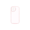 YOOUP Lekerekített átlátszó TPU telefontok iPhone 14 Pro 6.1 colos YooUp Rounded Transparency pink