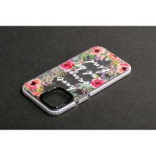 YOOUP Mintás TPU telefontok Flower iPhone 12 Mini YooUp fehér tok és táska