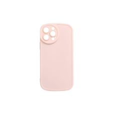 YOOUP Rounded Matte iPhone 13 Pro Max 6.7 TPU Tok Rózsaszín tok és táska