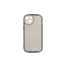 YOOUP Rounded Transparency iPhone 14 6.1 TPU Tok Fekete tok és táska