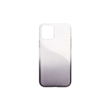 YOOUP Színátmenetes csillogós TPU telefontok iPhone 12 Mini fekete tok és táska