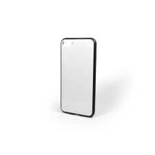 YOOUP Telefontok üveg hátlappal iPhone 7 Plus/8 Plus fehér keretben tok és táska