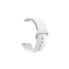 YOOUP Univerzális Watch Szilikon sportszíj 22mm fehér óraszíj