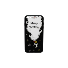 YOOUP Üveges hátlappal rendelkezó telefontok mikulás szakáll mintával (Karácsonyi) iPhone 6 Plus/6S Plu... tok és táska