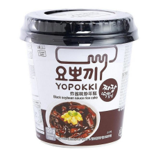 Yopokki Jjiajang csípős Tteokbokki pohárban 120g előétel és snack