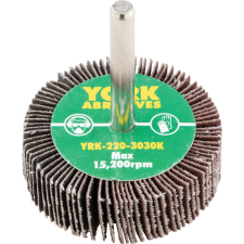 York 50x15/6mm al-ox lamellás csapos csiszolókorong P120 barkácsgép tartozék