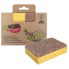York eco natural szivacs, cellulóz, 2 db takarító és háztartási eszköz