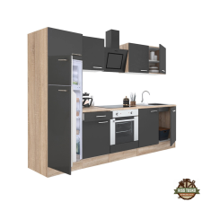  Yorki 270 konyhabútor alsó sütős, felülfagyasztós hűtős kivitelben bútor