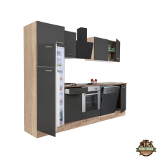  Yorki 280 konyhabútor alsó sütős, felülfagyasztós hűtős kivitelben bútor