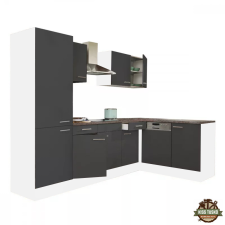  Yorki 280 sarok konyhabútor polcos kivitelben bútor