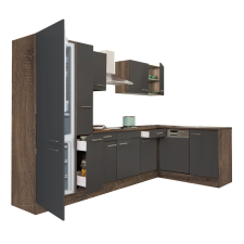 Yorki 310 sarok konyhabútor alulfagyasztós hűtős kivitelben bútor